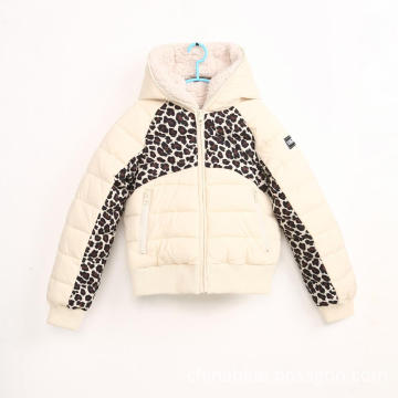 Girl's woven padding winter jacket